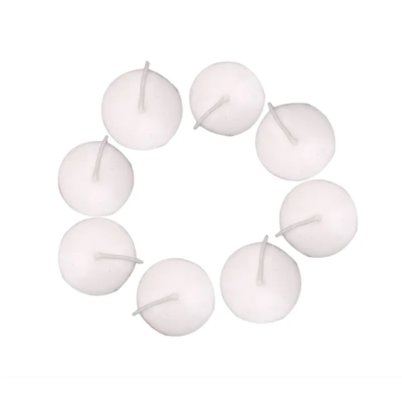 4 Colors Unscented Floating Candles