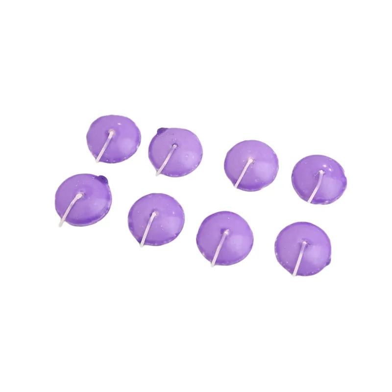 4 Colors Unscented Floating Candles