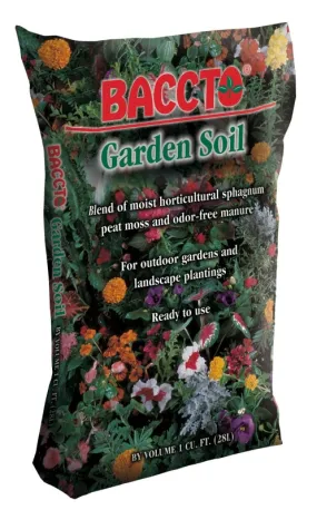 Baccto 1501 Garden Soil, 1 cu-ft, Bag :BAG: QUANTITY: 1