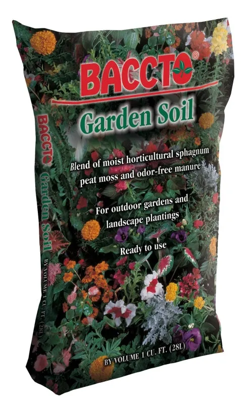 Baccto 1501 Garden Soil, 1 cu-ft, Bag :BAG: QUANTITY: 1