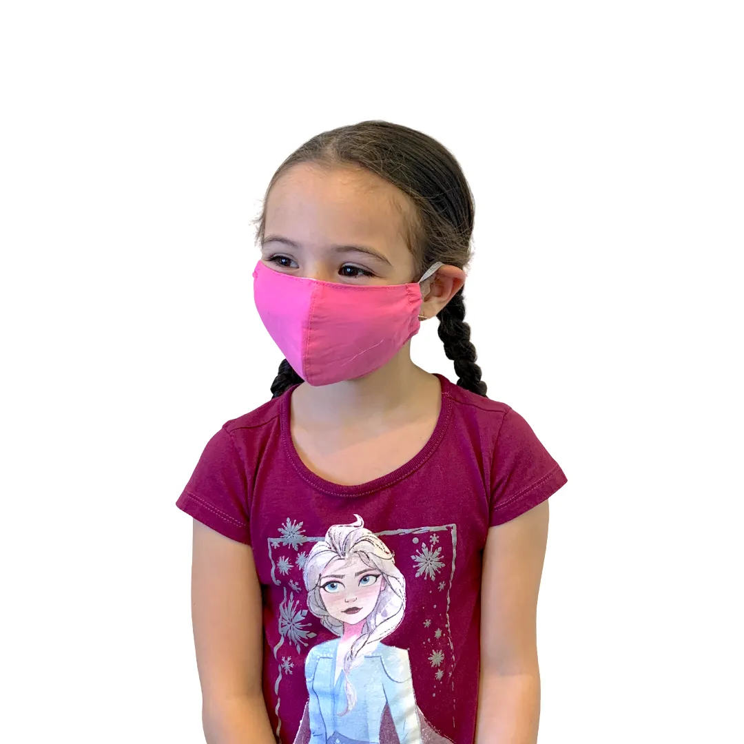 Child 2-4 Reusable Face Mask with Filter Pocket 100% Cotton - Thailand