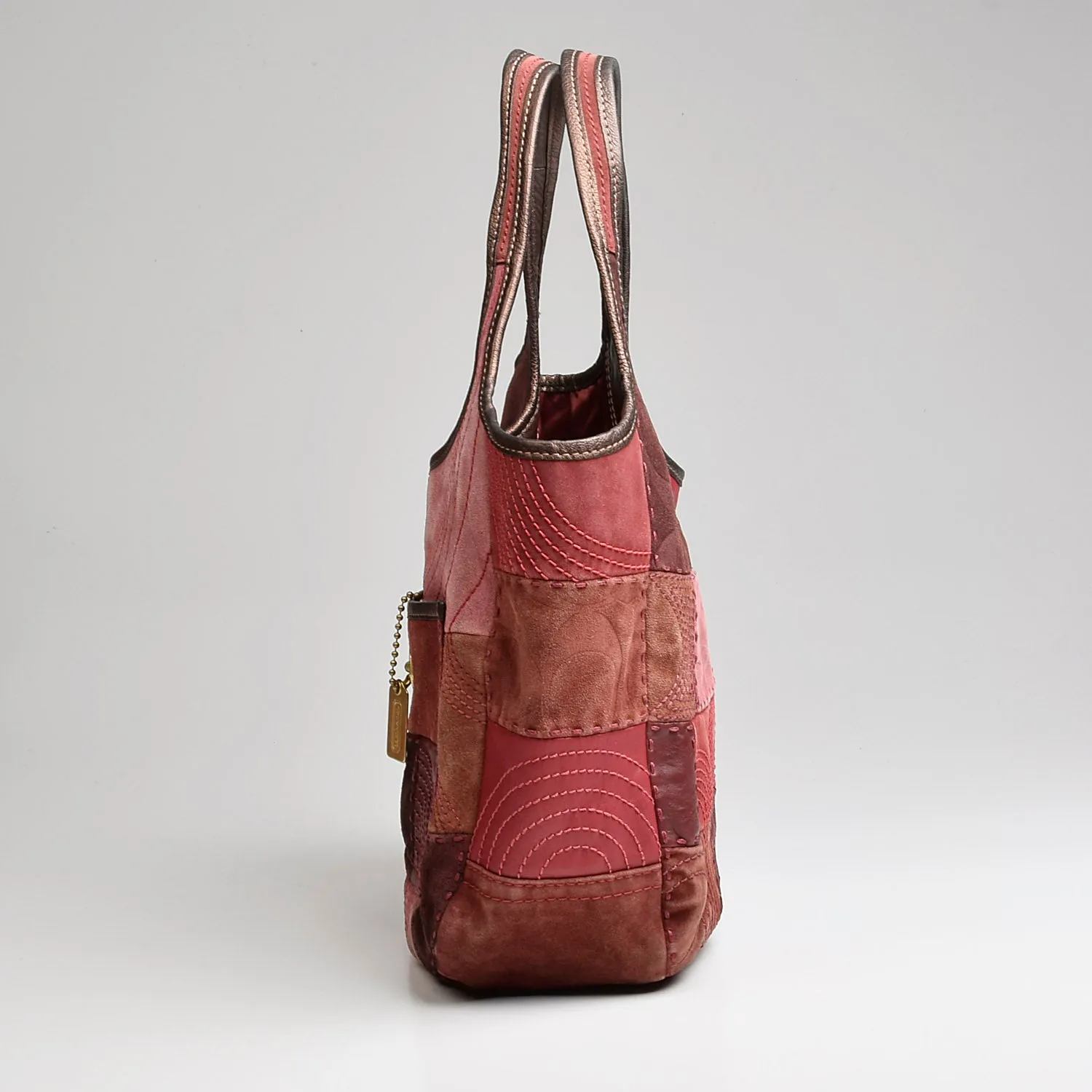 Coach Ltd Ed Ergo Tote Red Hobo Purse
