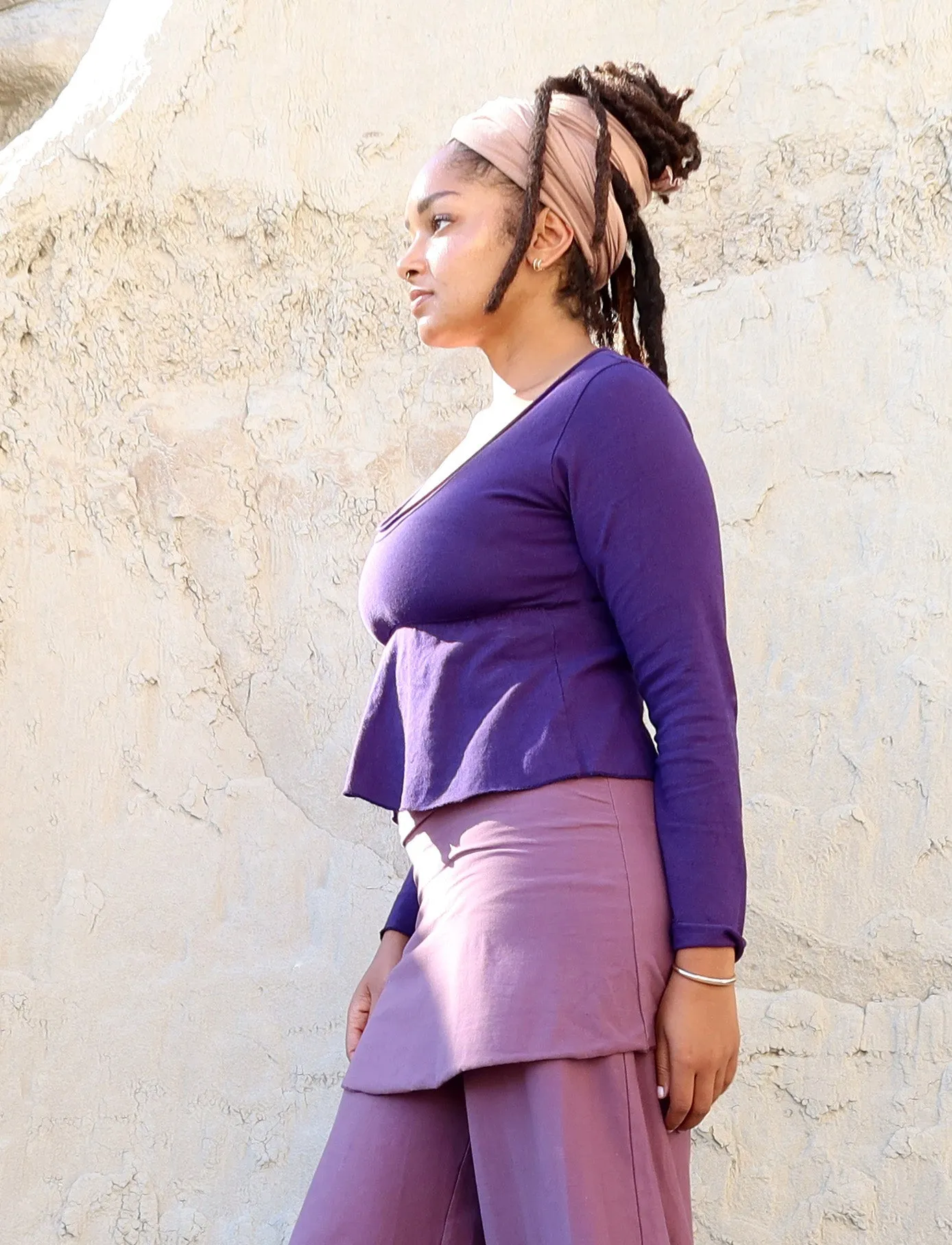 Crescent Empire Wanderer Cropped Shirt