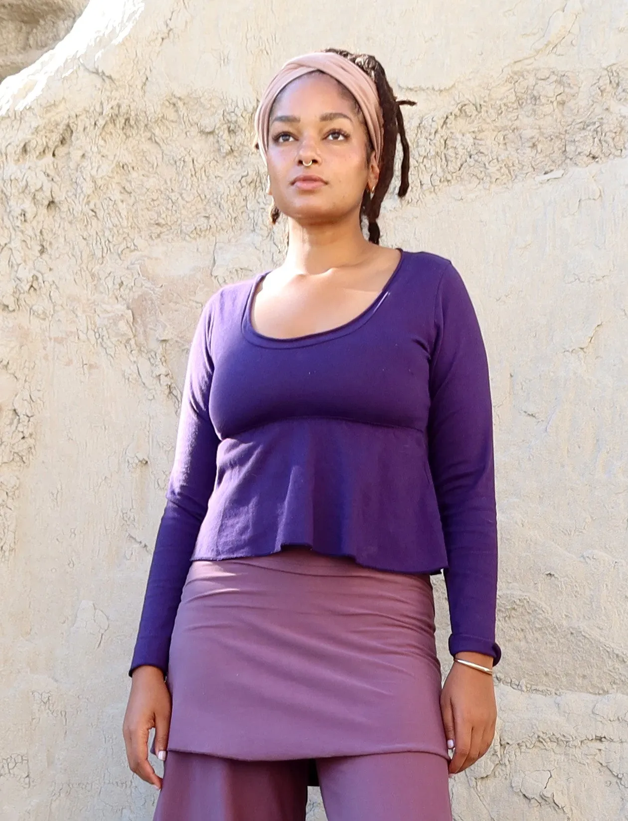 Crescent Empire Wanderer Cropped Shirt
