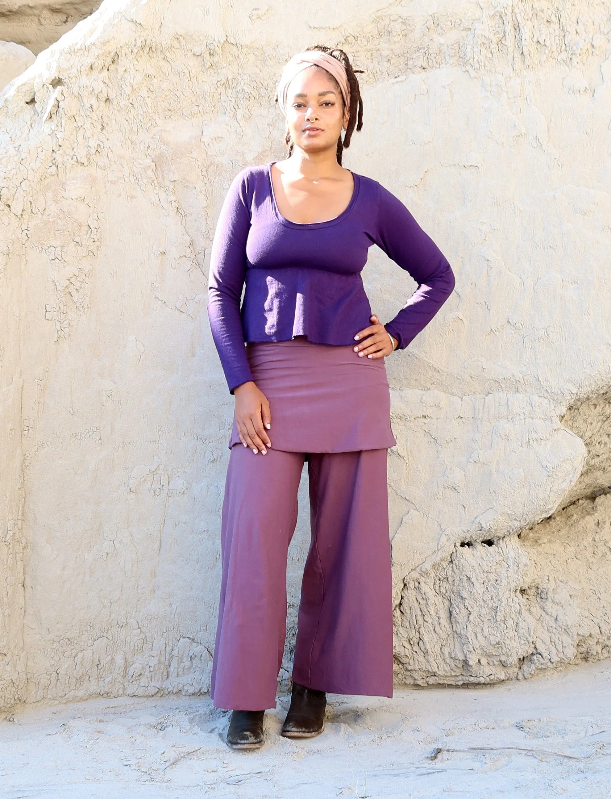 Crescent Empire Wanderer Cropped Shirt