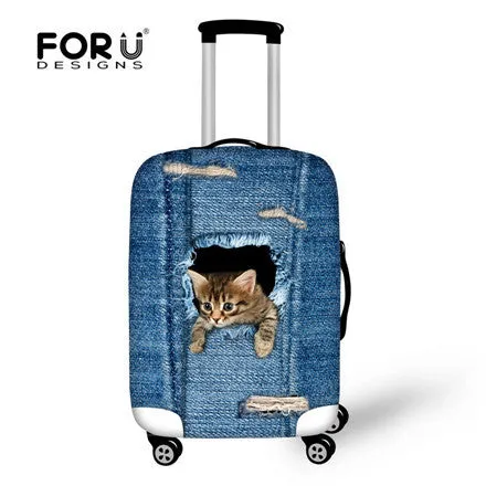 Durable Suitcase Protective Covers Thick Elastic Stretch Spandex Luggage Cover Apply To 18/20/22/24/26/28/30 Inch Trolley Cases