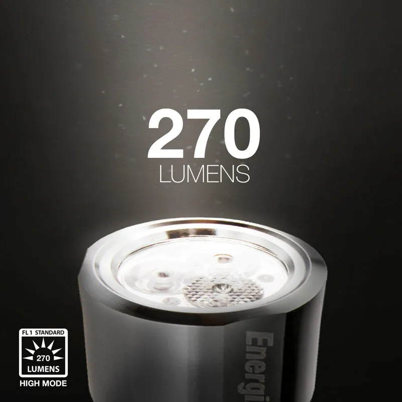 Energizer Vision HD   270 lm Gray LED Flashlight AAA Battery