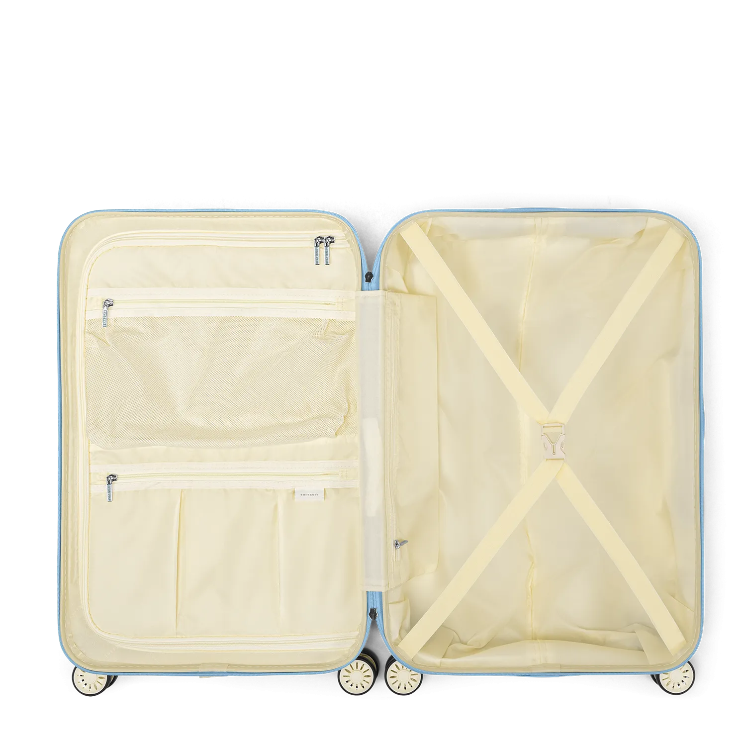 Fabulous Fifties - Chambray Blue - Safe Travels Set (24 INCH)