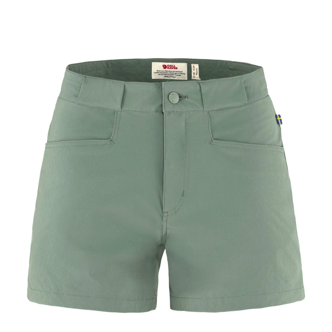 Fjallraven Womens High Coast Lite Shorts Patina Green