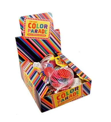 Fort Knox Color Parade Milk Chocolate Coins