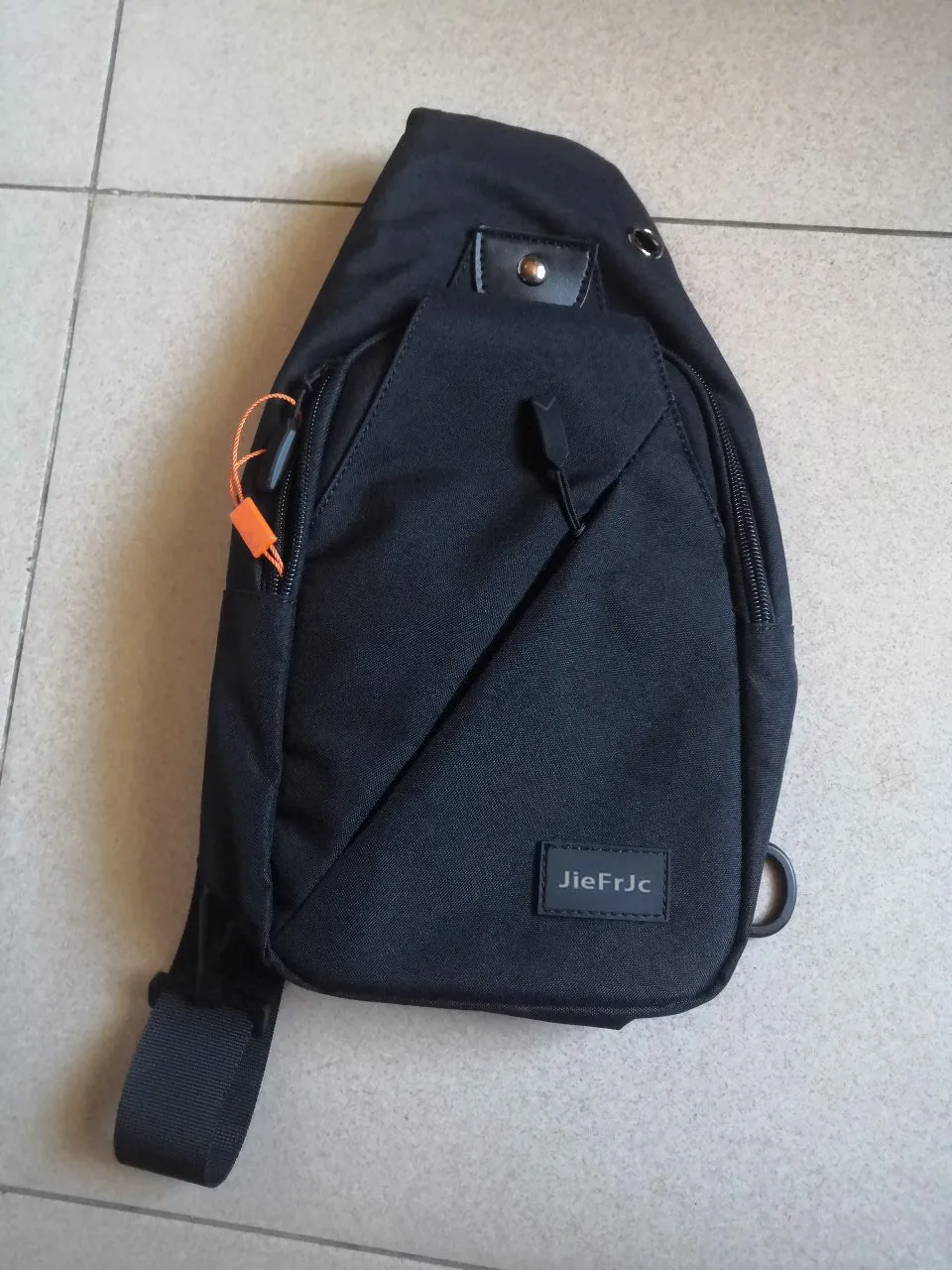 JieFrJc men's shoulder bag, practical, fashionable, crossbody bag, hiking day bag