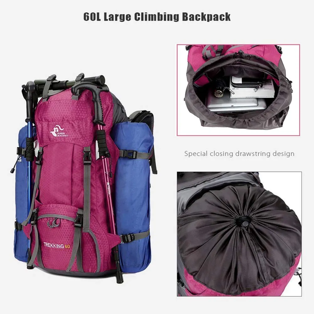 Large Waterproof Backpack  with Rain cover