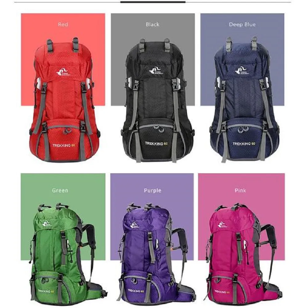 Large Waterproof Backpack  with Rain cover