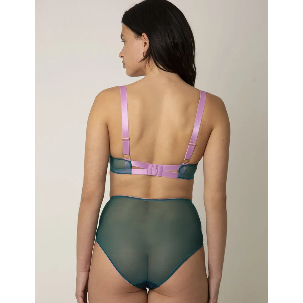 Lila Lace High Waist Knicker