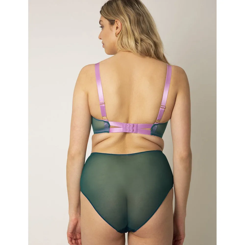 Lila Lace High Waist Knicker