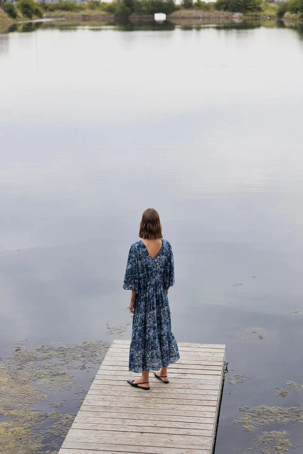 Luka Dress in Midnight