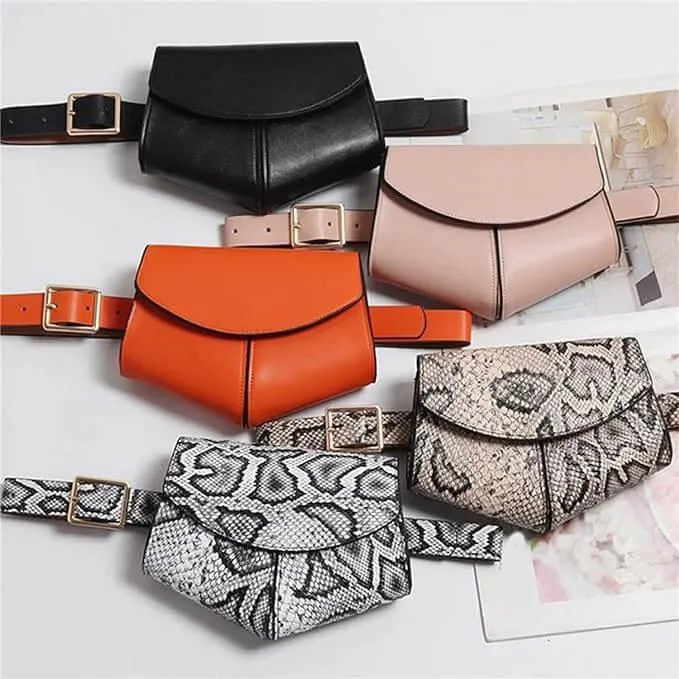 Luxury Heart Shaped Women's Waist Belt Bag