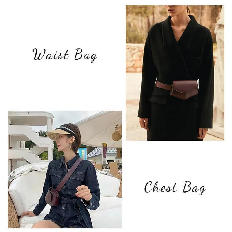 Luxury Heart Shaped Women's Waist Belt Bag