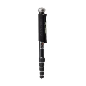 MeFOTO WalkAbout Monopod 5-Section Twist Lock Knob with Compass - Titanium