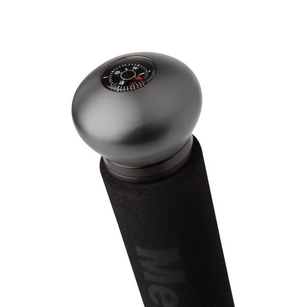 MeFOTO WalkAbout Monopod 5-Section Twist Lock Knob with Compass - Titanium