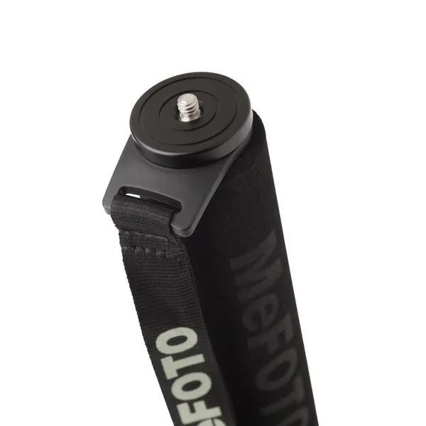 MeFOTO WalkAbout Monopod 5-Section Twist Lock Knob with Compass - Titanium