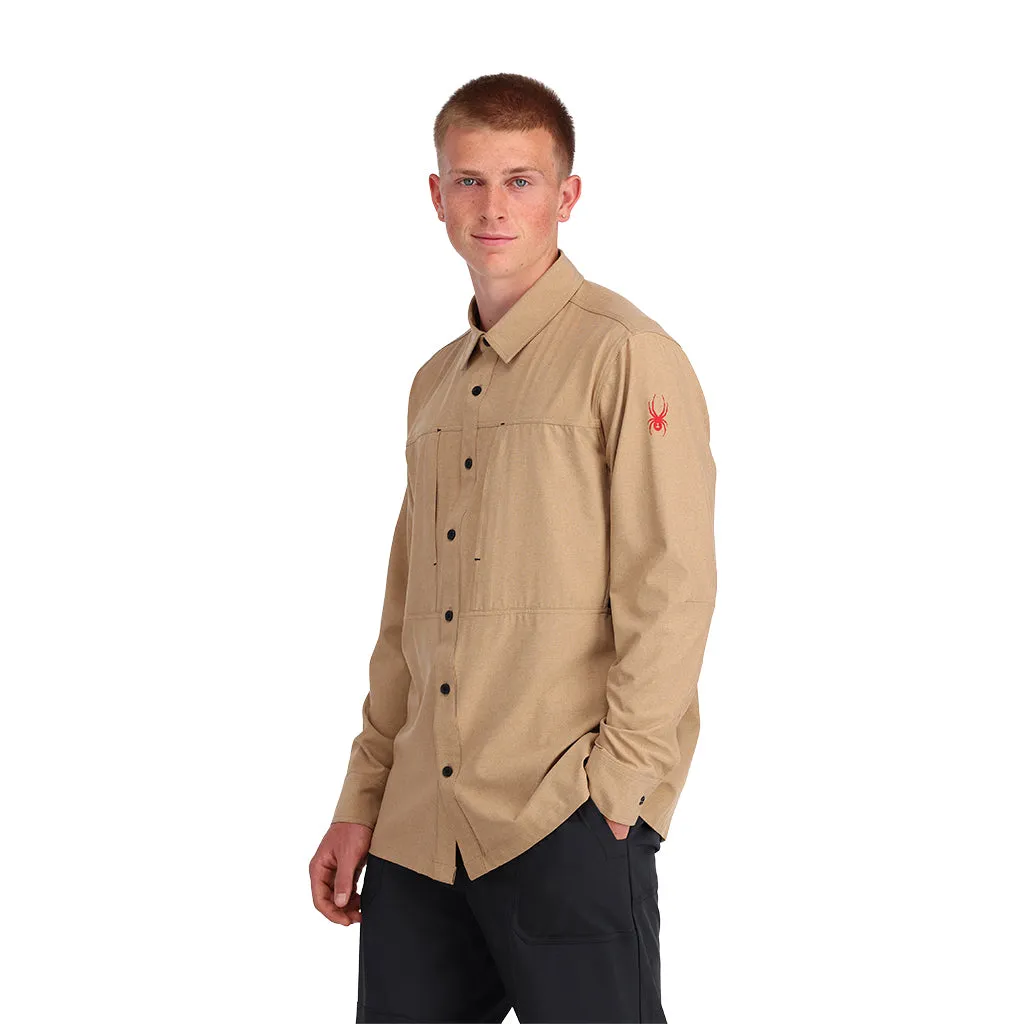 Mens Canyon Long Sleeve Shirt - Tannin