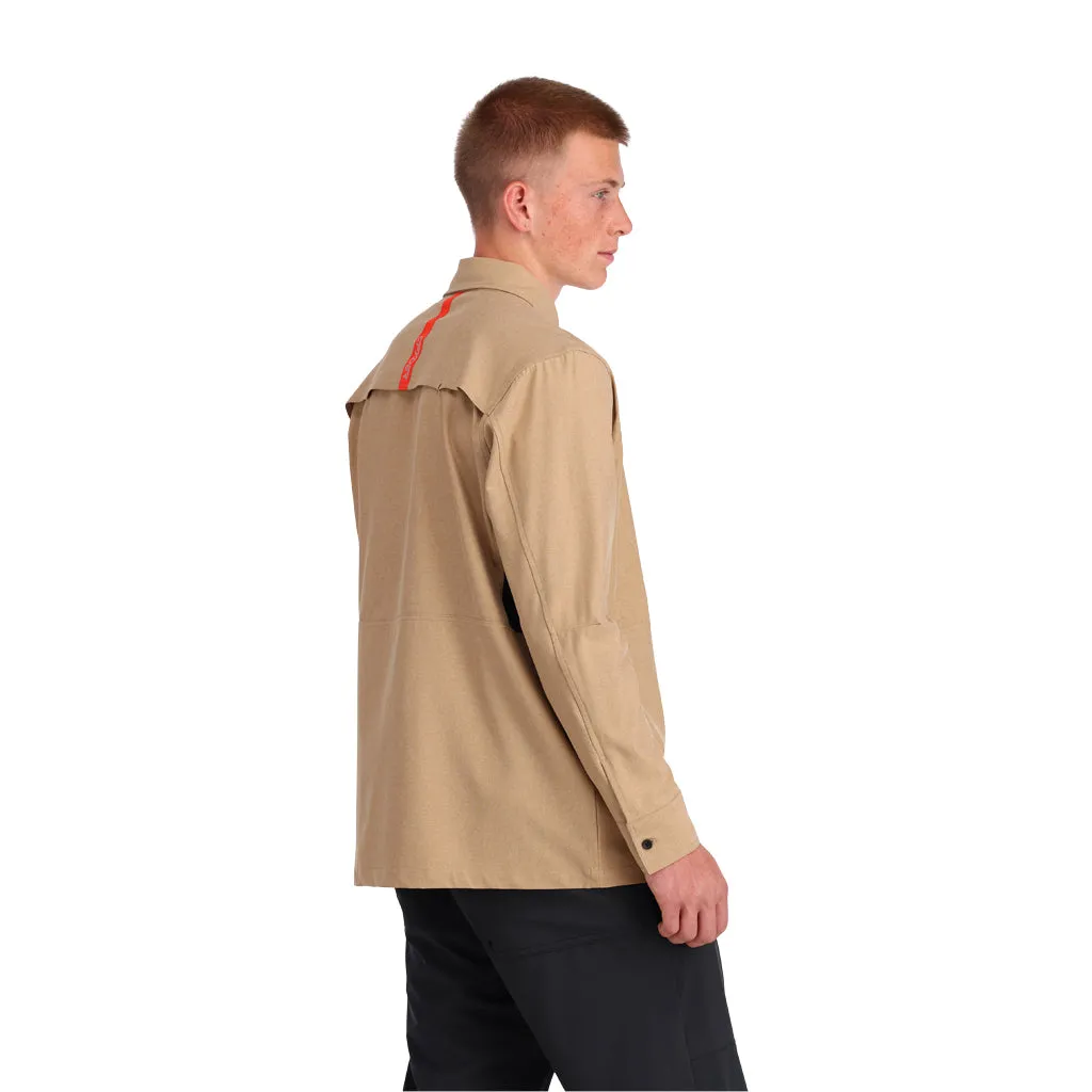 Mens Canyon Long Sleeve Shirt - Tannin