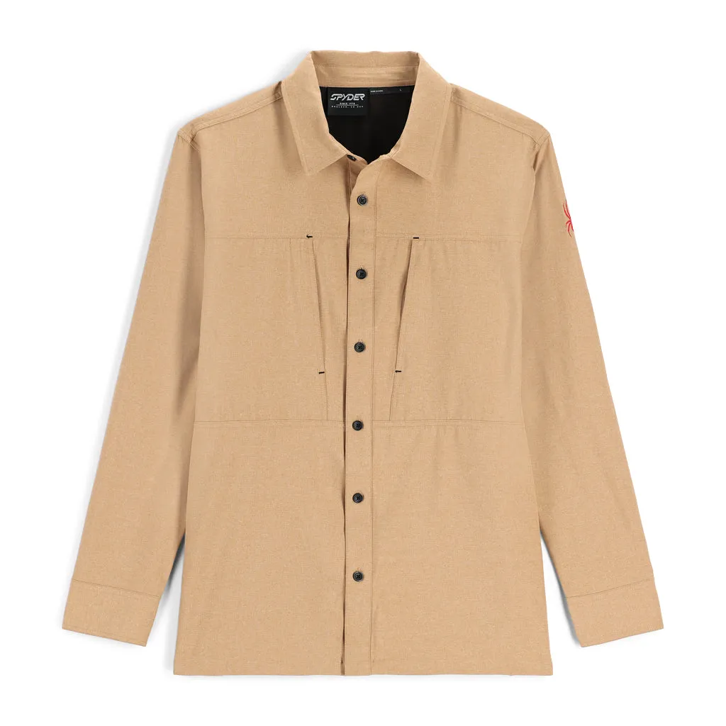 Mens Canyon Long Sleeve Shirt - Tannin