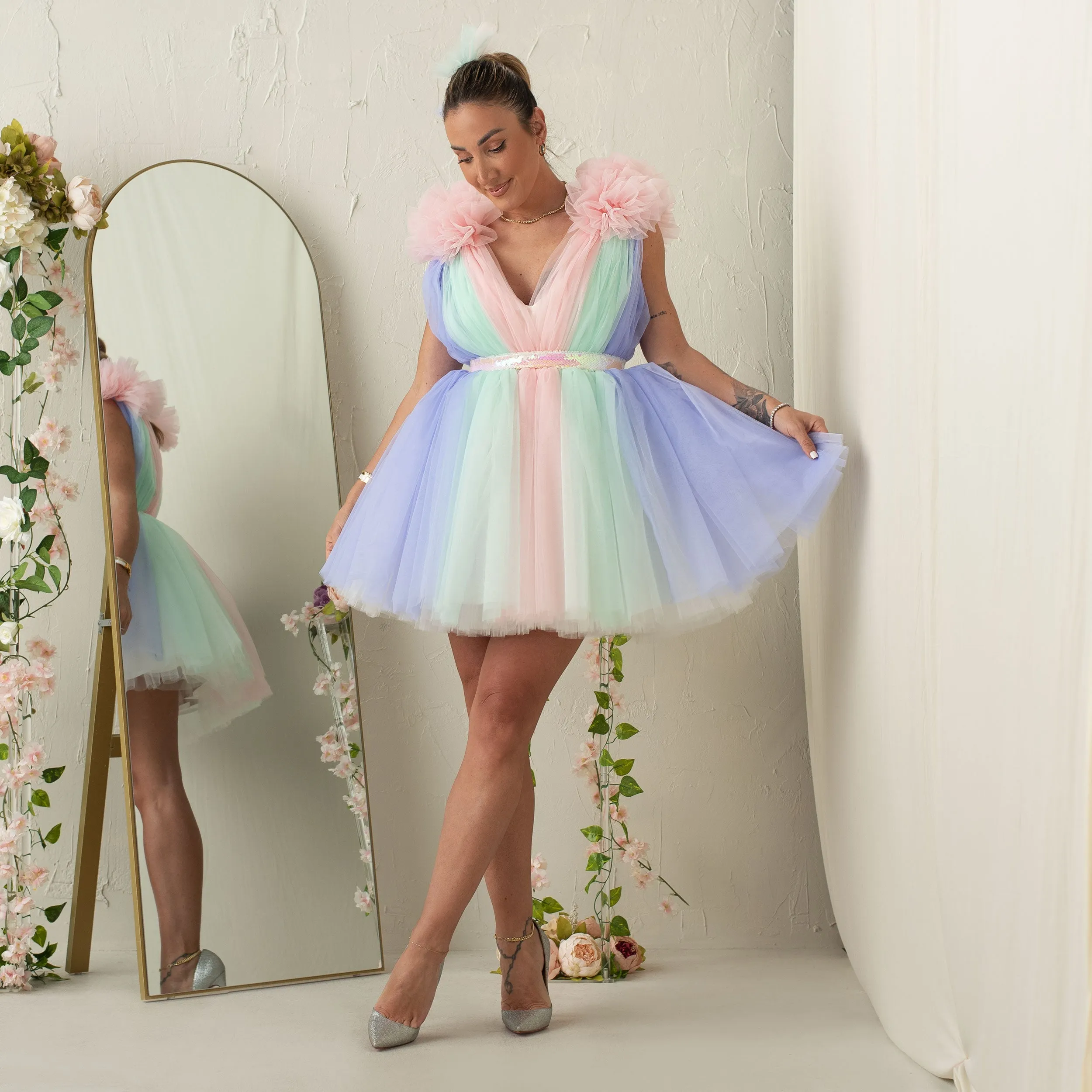 Mommy Poppy Dress