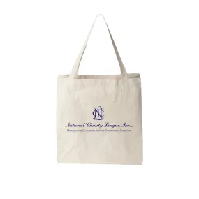 NCL Canvas Shopping Tote
