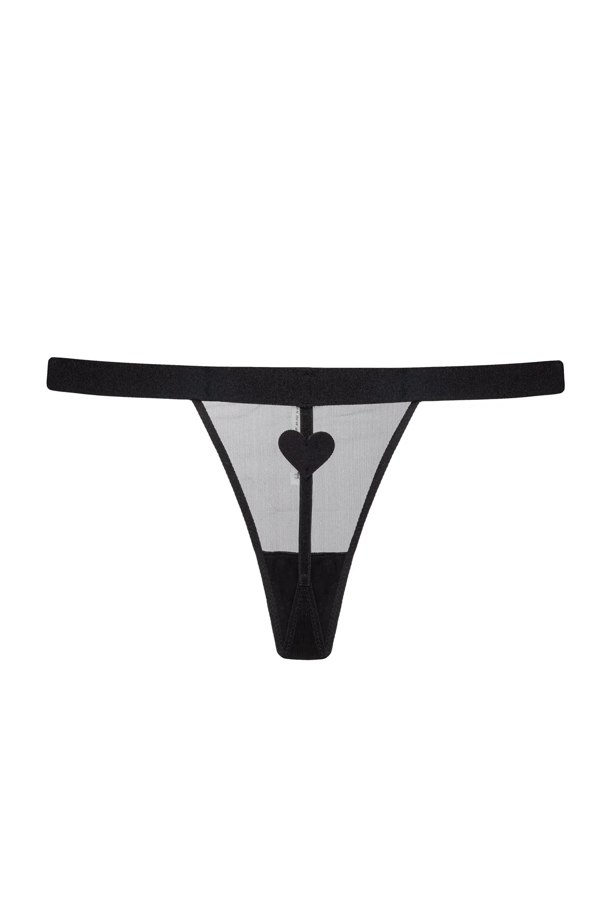 No Ordinary Love Thong Black