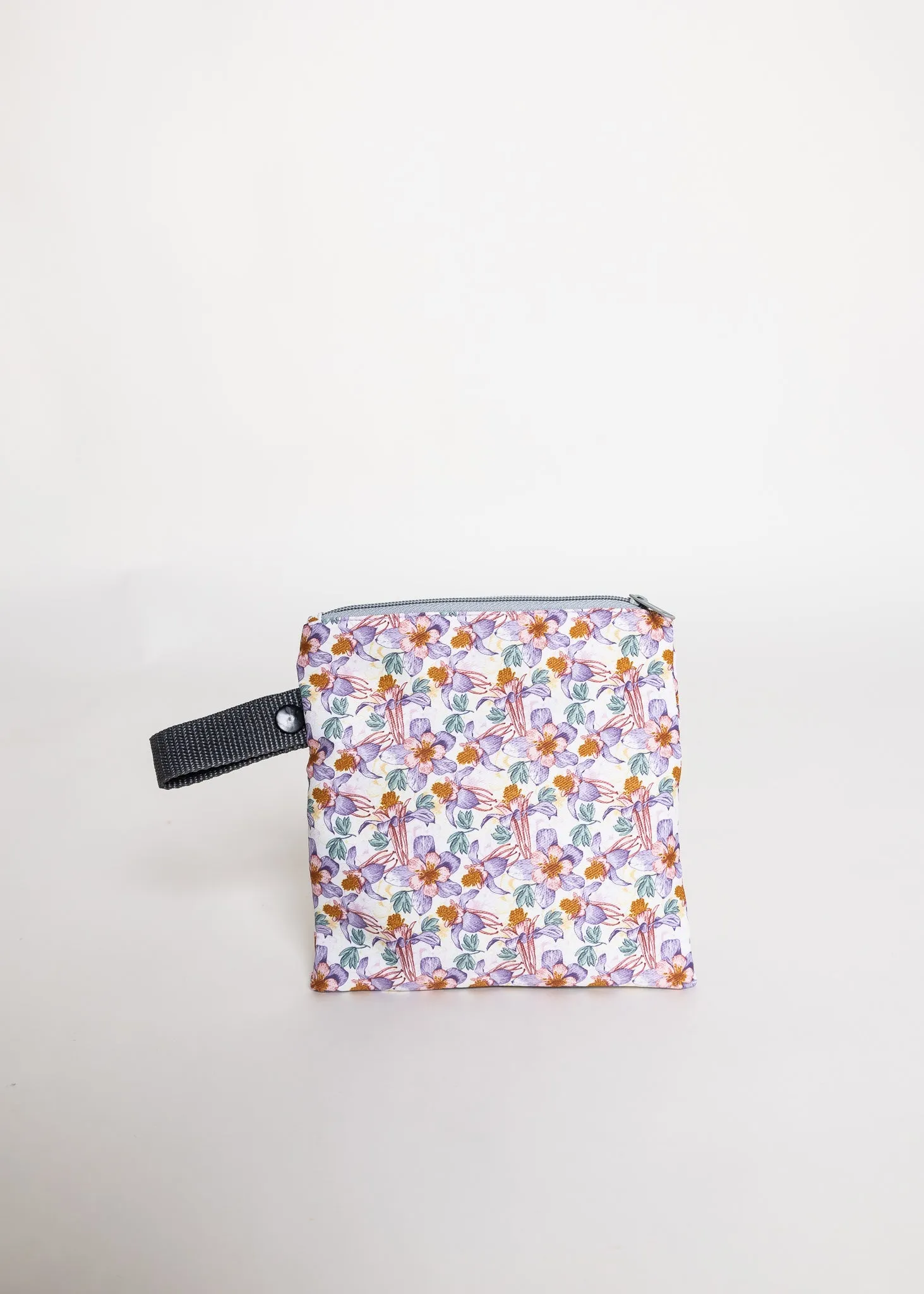 Pink Purple Floral Pack'N'Go Washable Pouch