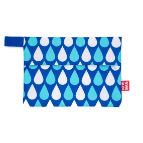 Sandwich Bag (Drops-blue)