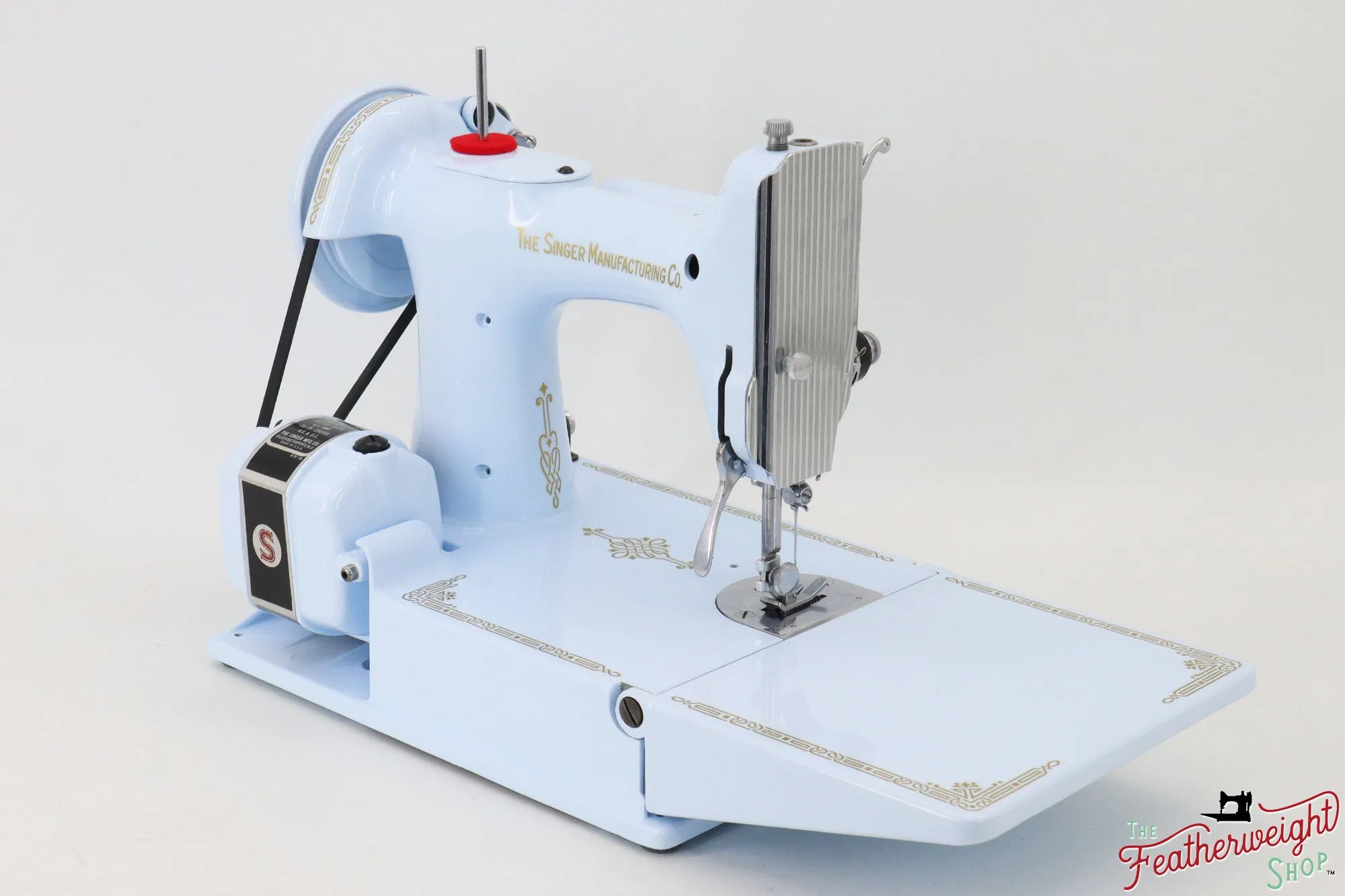 Singer Featherweight 221, Centennial - AJ365*** - Fully Restored in Cinderella Blue
