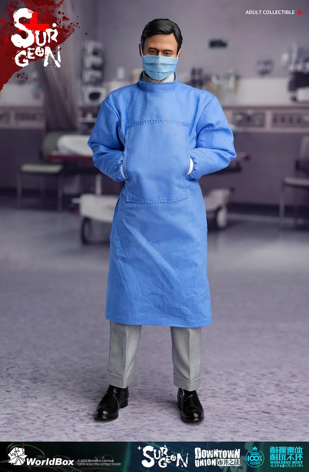 Surgeon - Brown Suitcase w/Medical Tools