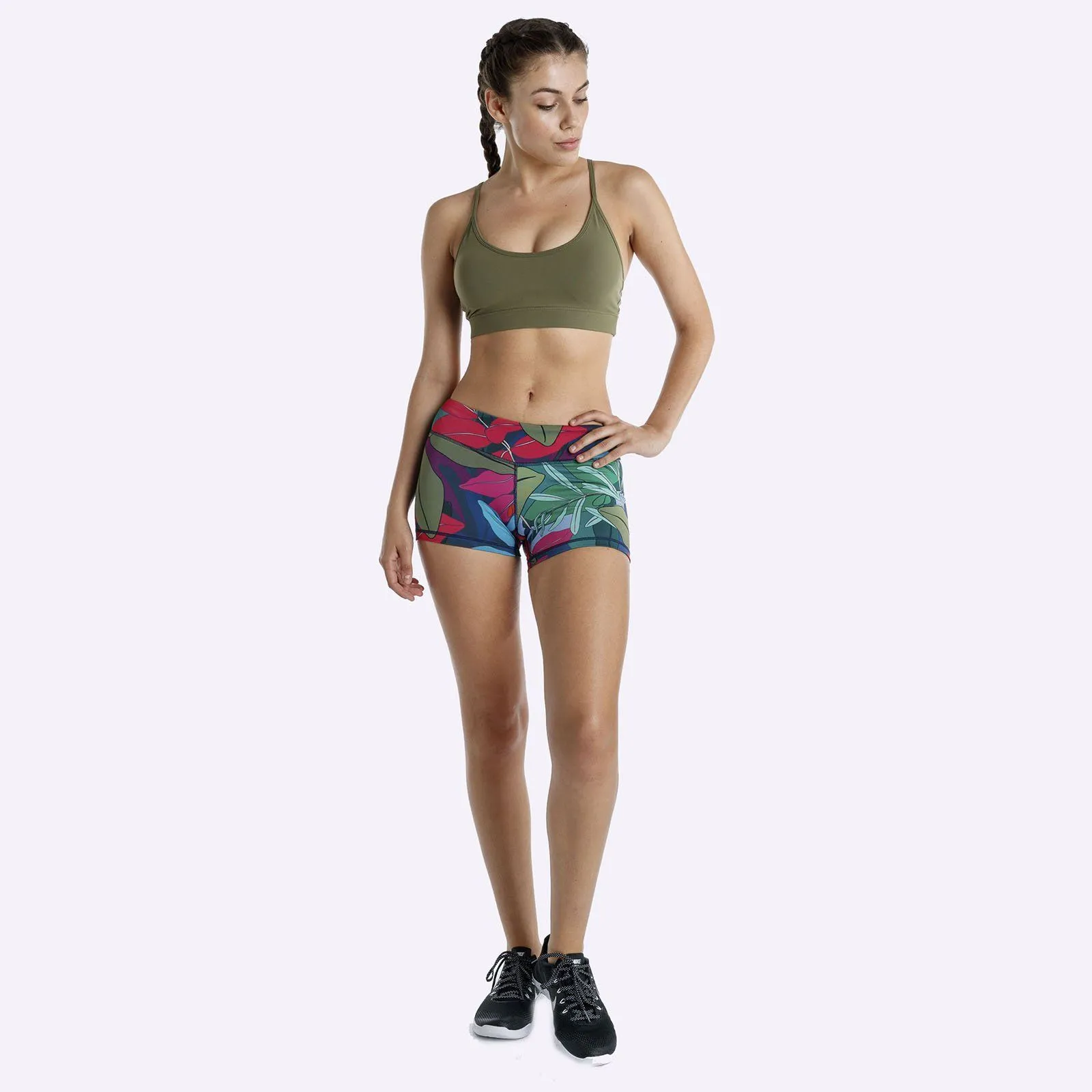 The WOD Life - Women's Balance Shorts - Botanicool