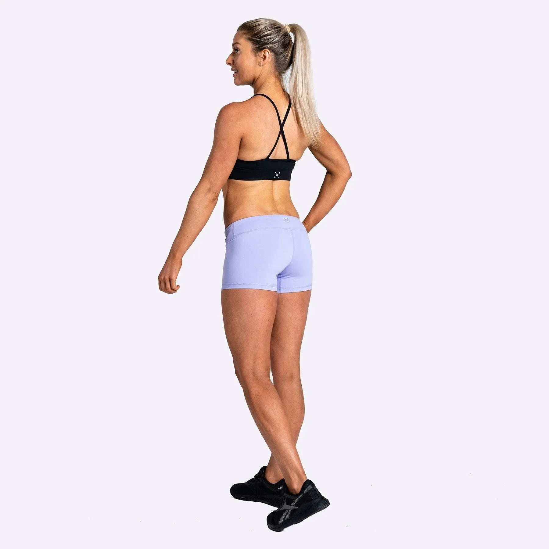 The WOD Life - Women's Balance Shorts - Lavender