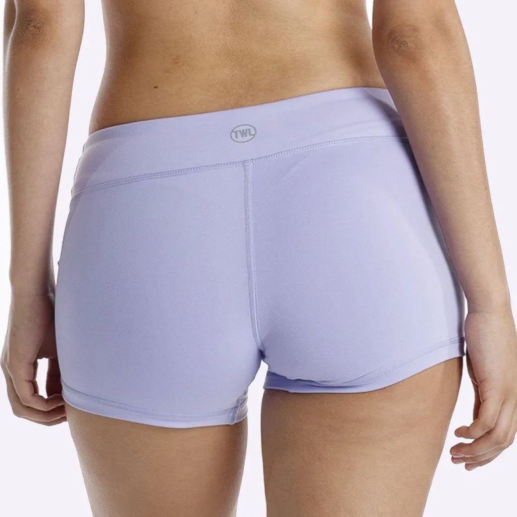 The WOD Life - Women's Balance Shorts - Lavender