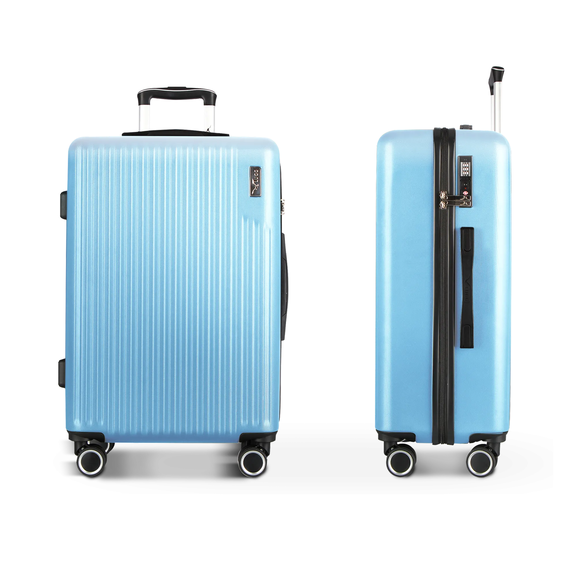 Vacay 24" Suitcase in Sky Blue