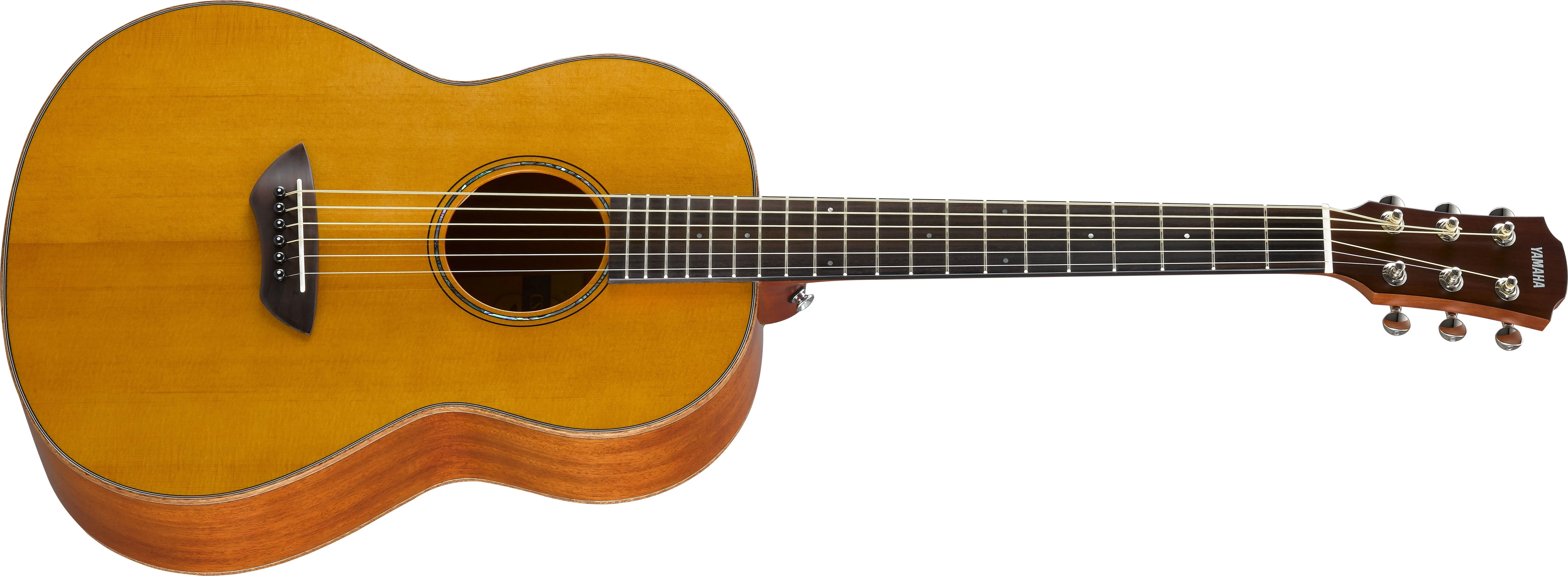 Yamaha CSF3M smaller-size acoustic guitar. Solid Spruce top with solid Mahogany body, gig bag included