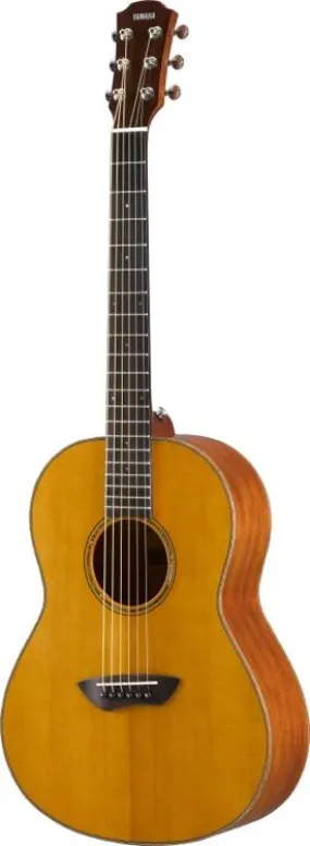 Yamaha CSF3M smaller-size acoustic guitar. Solid Spruce top with solid Mahogany body, gig bag included